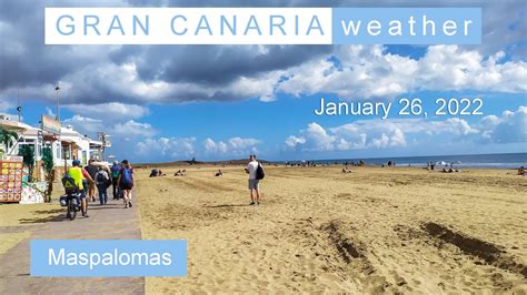 weather maspalomas gran canaria january.